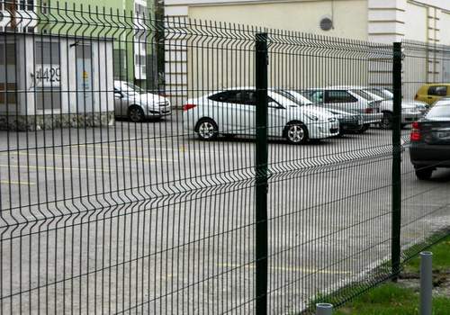 Ограждение парковки офиса, производства в Екатеринбурге