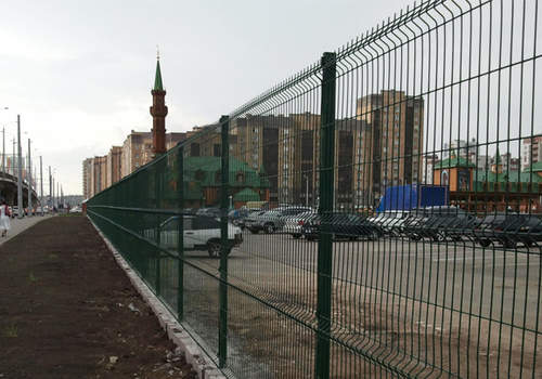 Ограждение территории автостоянки в Екатеринбурге